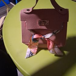 PINK BOW PURSE 