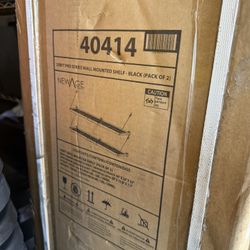 New in Boxes! Set of (2) 2ft x 8ft Steel Storage Racks