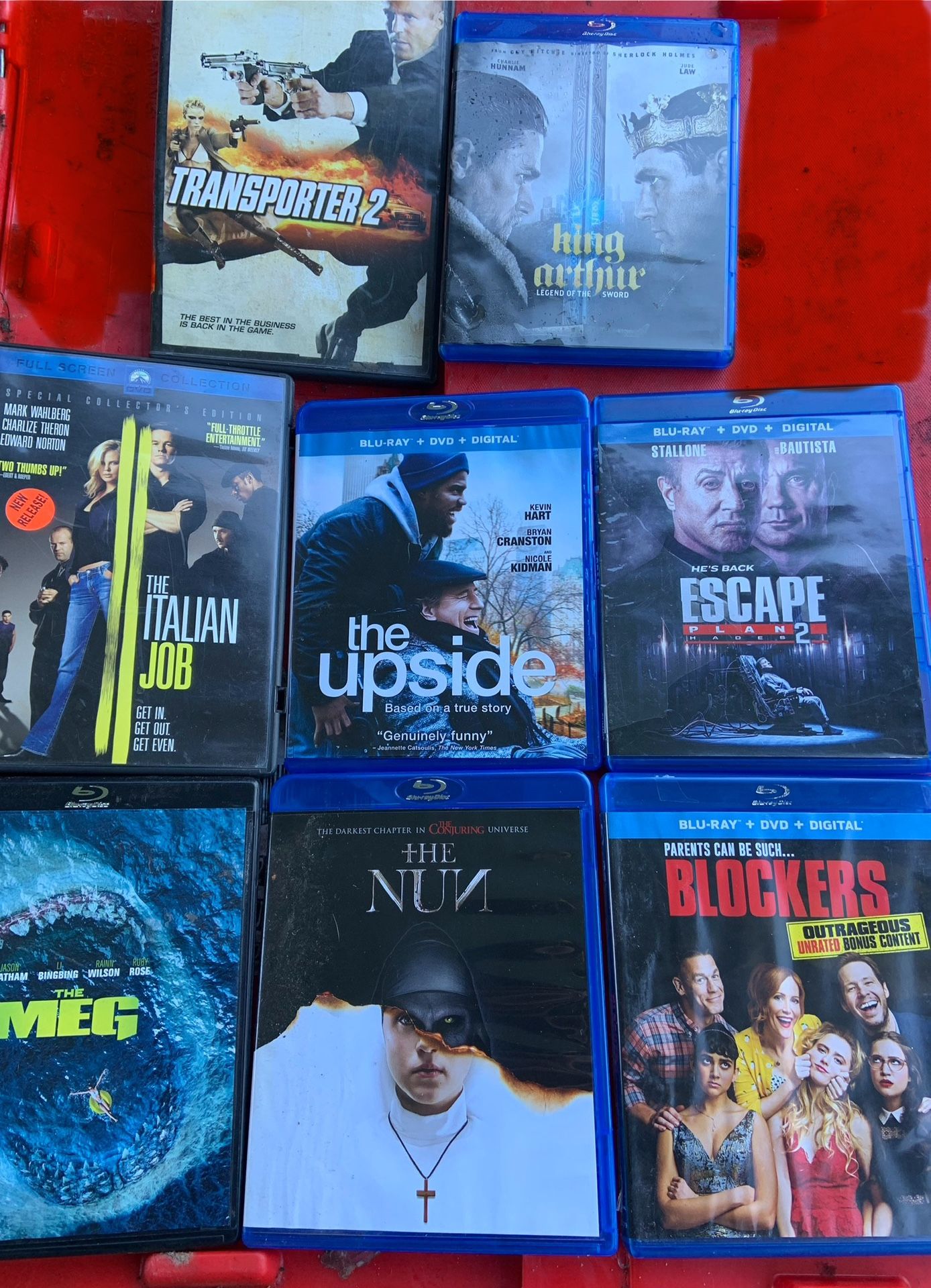Action Movie Bundle Blu Ray Disk