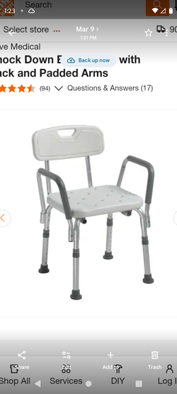 GUARDIAN SHOWER CHAIR