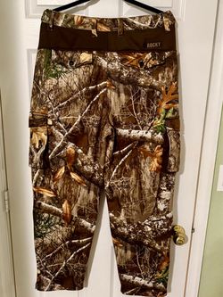 Rocky Stratum Camo Hunting Cargo Pants - Men's Size Large (Style HW00236)