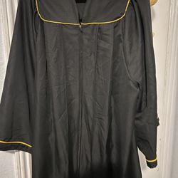 CSULB graduation gown