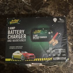 New car battery charger and maintainer
