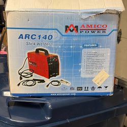 AMICO ARC 140 Stick Welder Plus New Pack Of Vulcan Electrodes