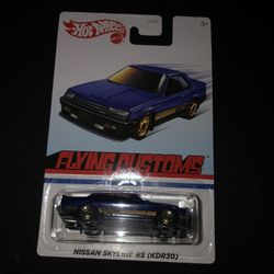 Hotwheels JDM Classic Nissan Skyline RS KDR30