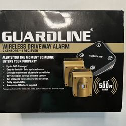 Guardline 500 Foot Range Wireless Driveway Alarm