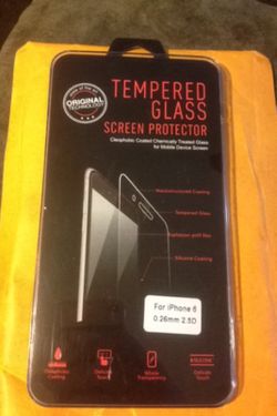 iPhone 6/6s Tempered Glass Screen Protector