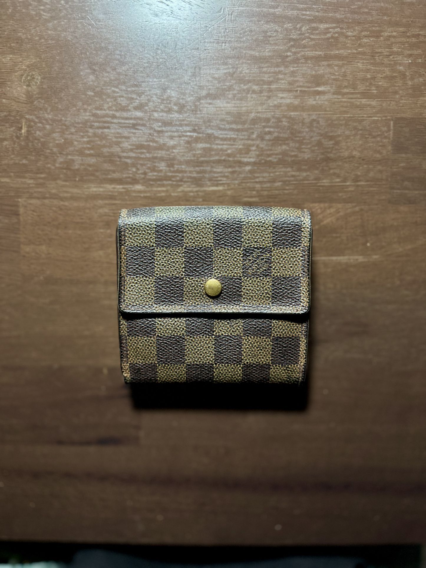 LV Damier Ebene Trifold Wallet