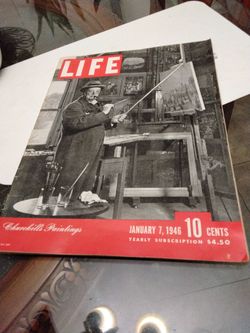 MAGAZINE 1946 LIFE AUTHENTIC ISSUE