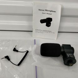 Stereo Microphone For Camera