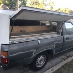 Mini Camper / Work Truck Bed Shell 