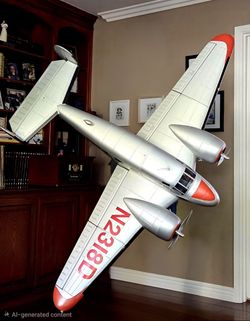 Rc plane eflite Beechcraft D-18