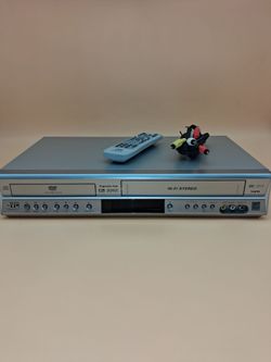JVC HR-XVC17 DVD VCR Combo Player. With remote and cable.  Works fine.