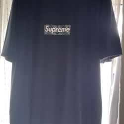 Supreme Navy Tee XL