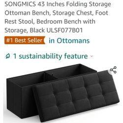 Black Ottoman 