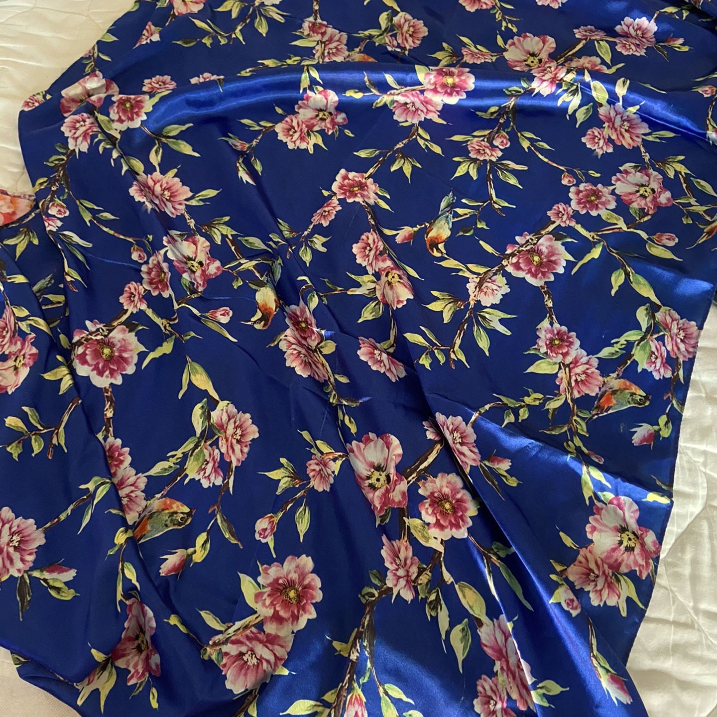 Shawl Scarf 100% Silk Feeling