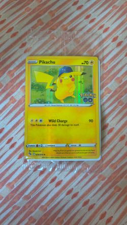 Sealed Pikachu promo Pokemon card