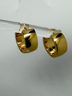 Stainless Steel Huggies Hoops Earrings