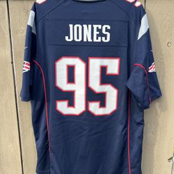 New England Patriots Chandler Jones NFL Football Nike On Field Jersey Size Large