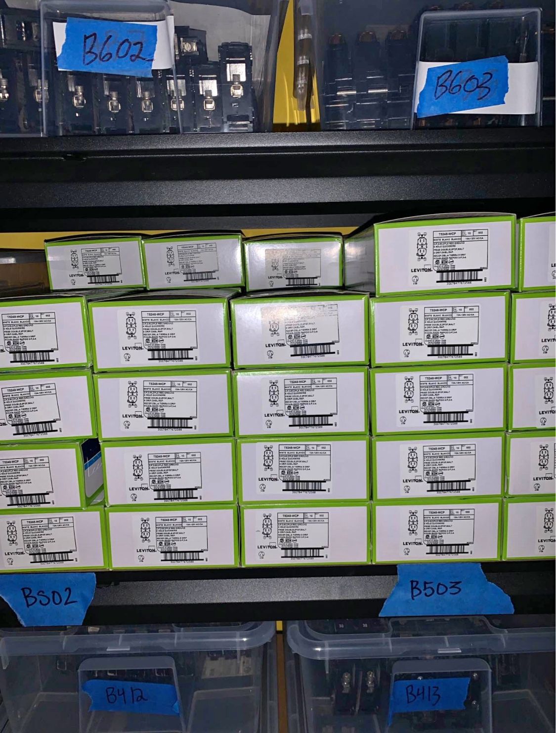 Leviton T5248-WCP Commercial Outlets – 470 New (47 Boxes)