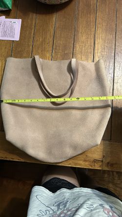 Suede bag pink
