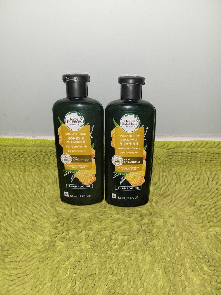 2 Shampoo 13.5oz Herbal Essences Honey Daily Moisture 