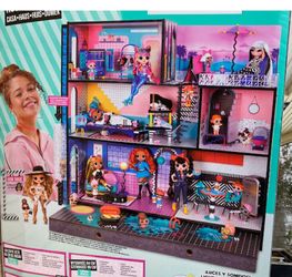 Lol Surprise OMG House of Surprises New Real Wood Dollhouse 85+ Surprises