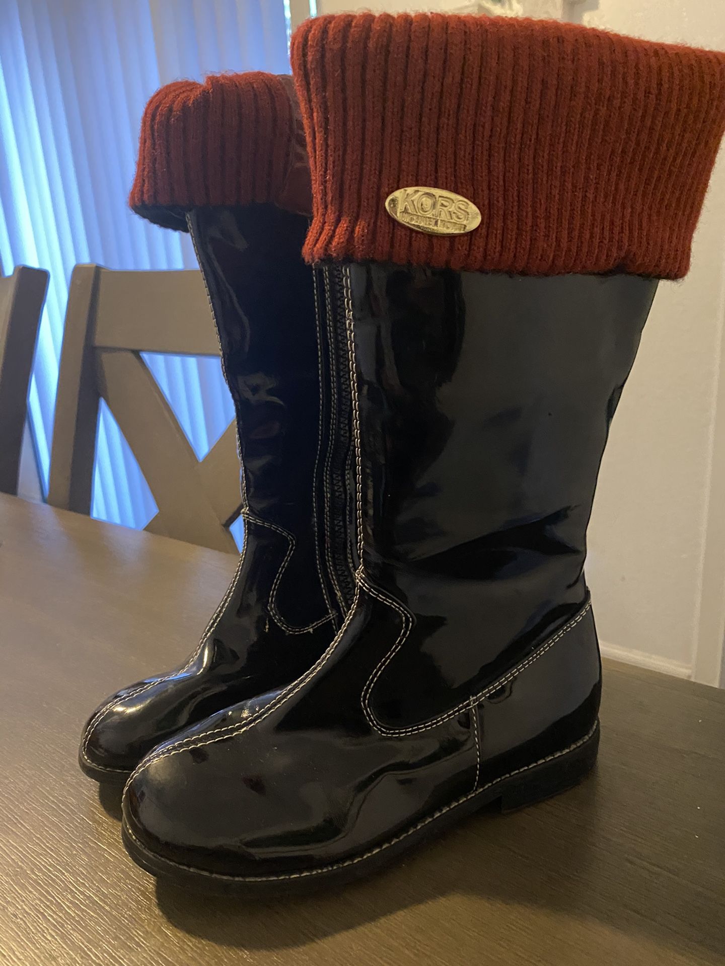 Girls Michael Kors Rain Boots size 1