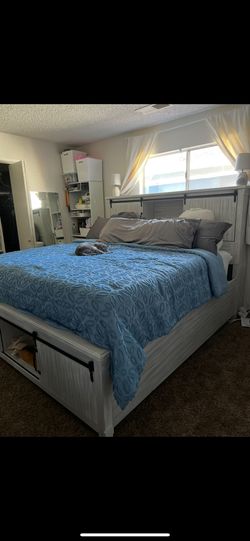 Wooden King Size Bed Frame