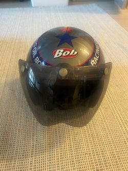 Bob Racing Open-Face Motorcycle Helmet