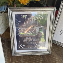 Natical Wedding Signs 