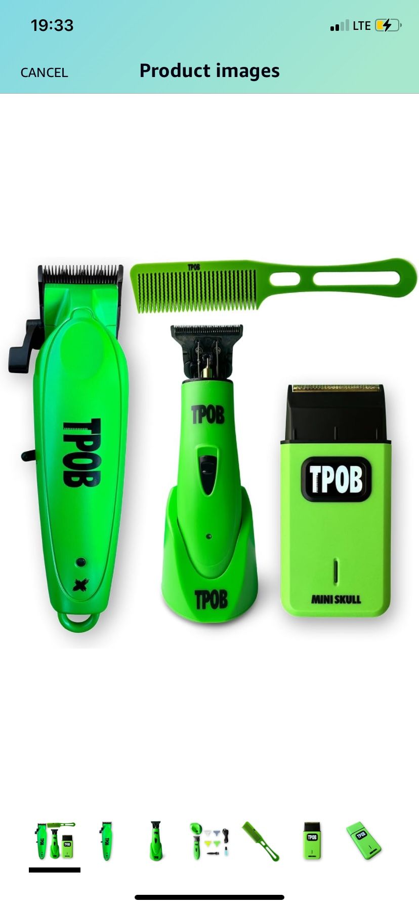 TPOB Clipper, Trimmer, Shaver Bundle