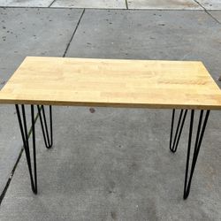 Console Table With Hairpin Legs