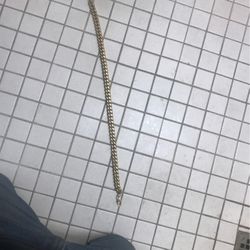 Gold chain 18 K gold plated