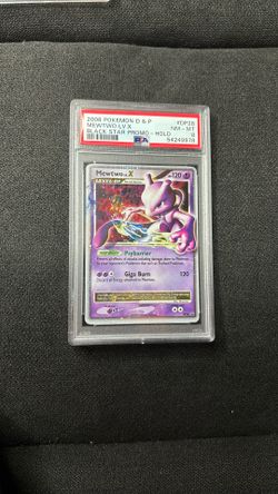 Mewtwo Lv X Psa 8 Pokemon