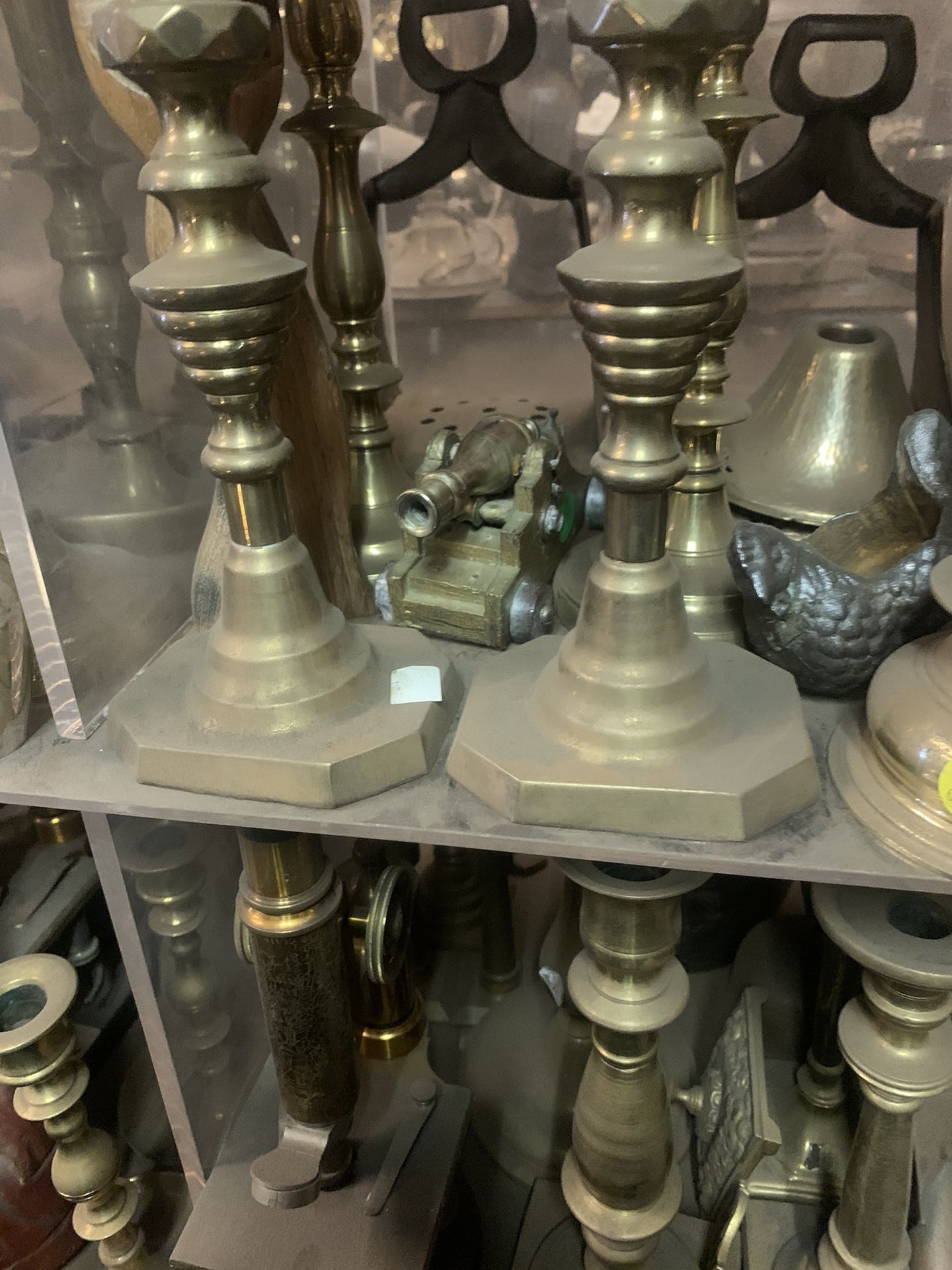 Antique Toy Brass Cannon