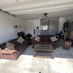 Sofas, center table , and side tables