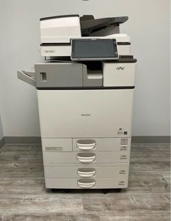 Ricoh MP C4504 Color Laser Printer Scanner, Network, Meter 71K on