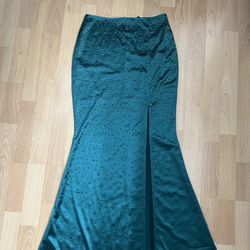 Emerald Green Skirt, Adult Size Small