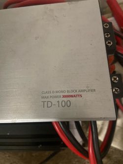 3k watt amp