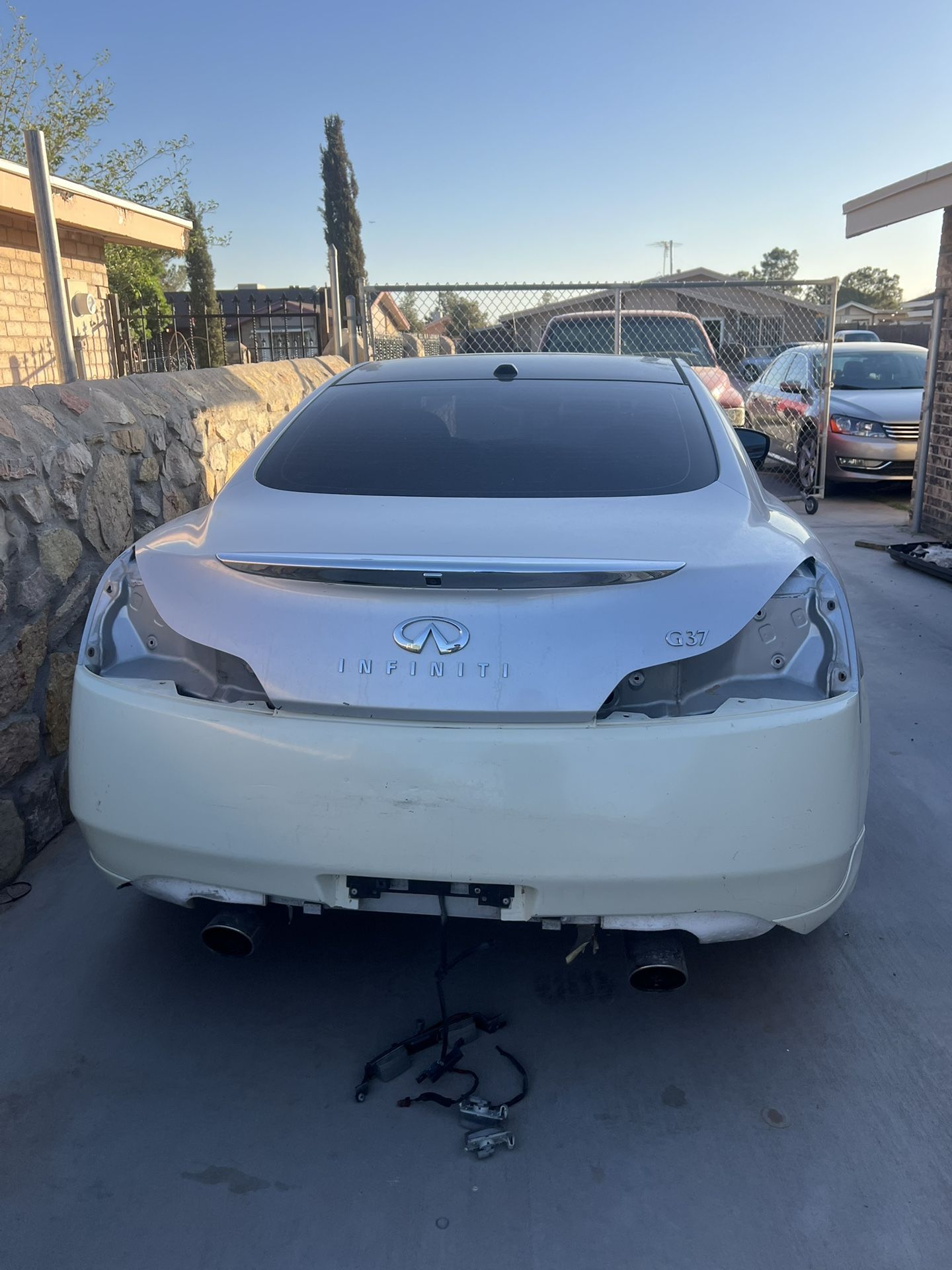 Infinity G37 Coupe Rear Bumper