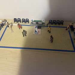 C3 Construction NBA Elite Edition Full Court Set 21542 - Retired Set