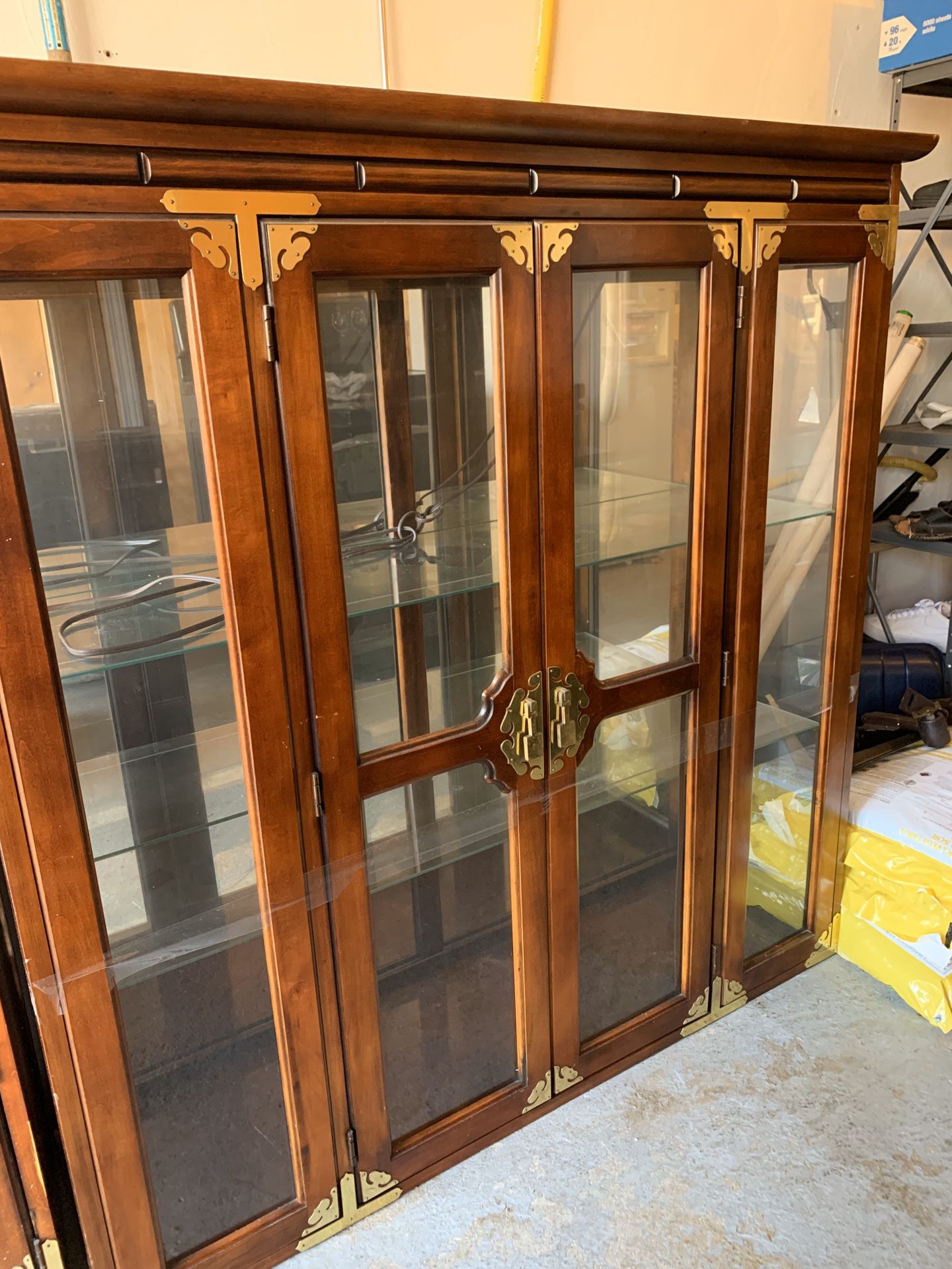 Strong Wooden China cabinet
