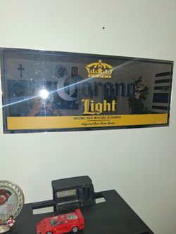 Corona light mirror