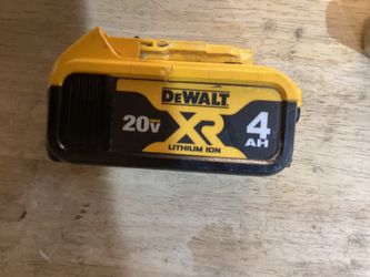 Dewalt 20v Battery