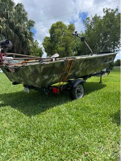 Mud boat/ duck boat