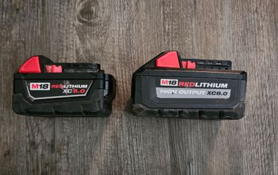 Milwaukee batteries