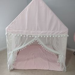 Pink Girls Play Tent