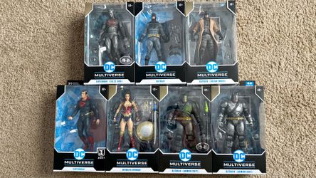 McFarlane Dc Multiverse Batman Vs Superman, JL lot