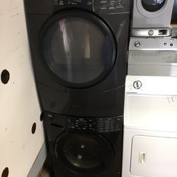 Kenmore Black Gas Washer Dryer Set 